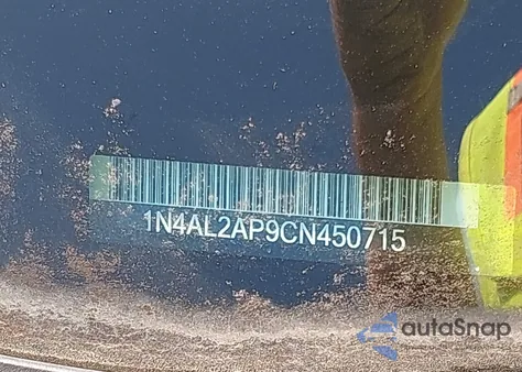 2012 Nissan Altima 2.5 S из США, поврежденный, VIN 1N4AL2AP9CN450715